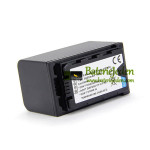 Baterie pro Panasonic HC-MDH2GK HC-MDH2GK-K HC-MDH2M AG-FC100MC AG-DVX200MC 5800mAh - náhradní baterie