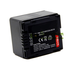Baterie pro Panasonic CGA-DU07A CGA-DU07A / 1B CGA-DU07E 1400mAh - náhradní baterie