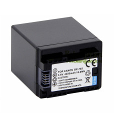 Baterie pro Canon BP-745 BP-708 709 718 719 727 R46 R47 R48 R306 4450mAh - Náhradní baterie