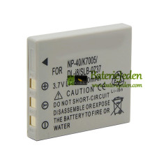 Baterie pro Fujifilm FNP-40 SLB-0737 D-LI8 KLIC-7005 750mAh - Náhradní baterie