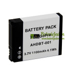 Baterie pro GoPro AHDBT-001 HD HERO1 1100mAh - Náhradní baterie