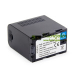 Baterie pro JVC SSL-JVC50 SSL-JVC70 75 78 GY-HMQ10 HM600 HM650 7800mAh s USB výstupem - Náhradní baterie
