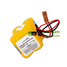 Baterie pro FANUC A98L-0031-0025 A06B-6114-K504 6V Brown konektor - Náhradní baterie